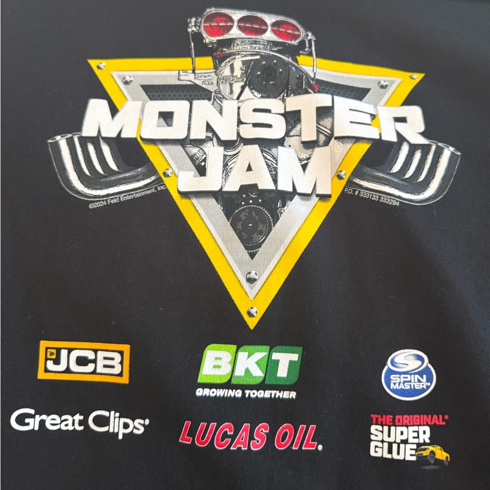 Monster Jam Black Hoodie - Picture 3 of 5